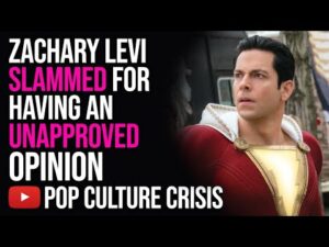 Zachary Levi Attacked by Twitter Journalists For Wrongthink