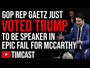 McCarthy LOSES SEVENTH VOTE, Gaetz Votes For TRUMP As Speaker In EPIC Fail For GOP Establishment