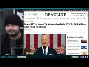 Biden State Of The Union LOWEST Ratings In 30 YEARS, People Are Tuning Out And DESPERATE For Drama