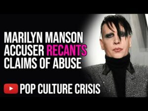 Marilyn Manson Accuser RECANTS Claims of Abuse, Says She Was Pressured by Evan Rachel Wood