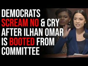 Democrats Scream NO &amp; START CRYING After Ilhan Omar Is Booted From Committee