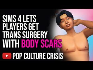 The Sims 4 Adds Mod For Top Surgery With Body Scars