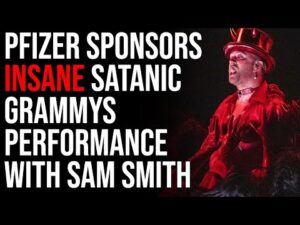 Pfizer Sponsors Insane Satanic GRAMMYs Performance With Non-Binary Singer