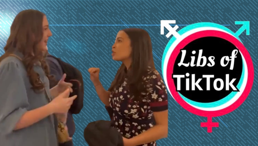 WATCH: Libs of TikTok Creator Confronts AOC After Filing Ethics Complaint Against Her