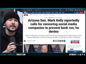 Democrats PANIC Over Bank Run, Try To CENSOR Social Media, THIRD BANK May Collapse Sparking fear