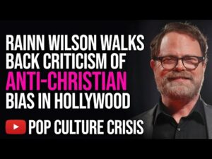 Rainn Wilson Calls Out Anti-Christian Bias in Hollywood Then Immediately Walks it Back