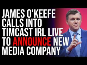James O'Keefe Calls Into Timcast IRL LIVE To Announce New Media Company