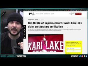 KARI LAKE WINS APPEAL, Court MUST Review Signature Verification In AZ Lawsuit, THIS COULD BE IT