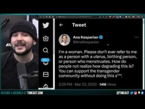 Young Turks Ana Kasparian SLAMS Woke Left Over &quot;Birthing Person,&quot; Leftists LOSE IT, Call Them TERFS
