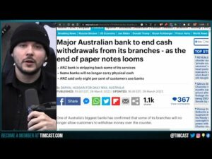 AUS Banks END CASH Withdrawals, Central Bank Digital Currency IS COMING, Cash Is Being REMOVED