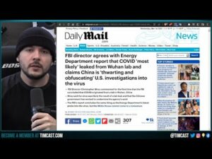 FBI Says Covid WAS LEAKED From Chinese Biolab, New Report PROVES Liberals Were WRONG On EVERYTHING