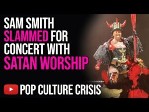 Sam Smith Slammed For Satanic Imagery at Concert