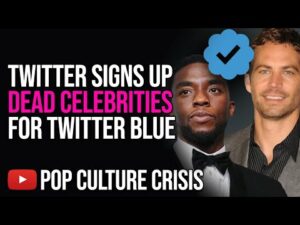 Twitter Signs Up Dead Celebrities For Twitter Blue