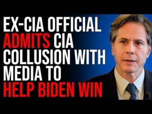 BOMBSHELL Letter Released, Ex-CIA Official ADMITS CIA Collusion With Media To Help Biden Win