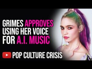 Grimes NOT AFRAID of A.I. Music, Gives Permission to Use Her Voice For A.I. Music