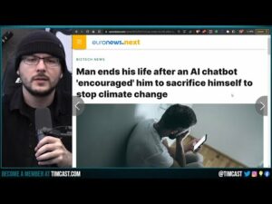 AI Chatbot Convinces Man To SACRIFICE HIMSELF To End Climate Change In INSAINE HORROR STORY