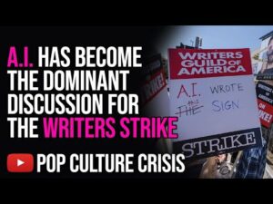 The Writers Strike Has Become Entirely Focused on Artificial Intelligence in Hollywood