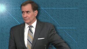 WATCH: John Kirby Flees White House Briefing Room When Asked By James Rosen About Hunter Biden