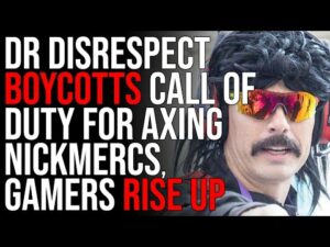 Dr Disrespect BOYCOTTS Call of Duty For AXING NICKMERCS, Gamers Rise Up