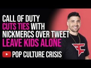 Call of Duty CUTS TIES With Nickmercs For Tweeting 'Leave Little Children Alone'