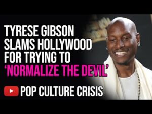 Tyrese Gibson SLAMS Hollywood For Pushing to 'NORMALIZE THE DEVIL'