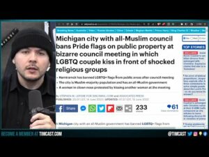 Muslim City In Michigan BANS PRIDE FLAG, Leftist FURIOUS That Their Policies BACKFIRED Hilariously