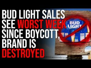 Bud Light Sales See WORST WEEK Since Boycott, Dylan Mulvaney DESTROYED The Brand