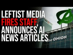 Leftist Media FIRES Staff, Announces AI News Articles, This Is Apocalyptic