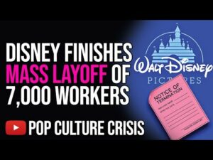 Disney Completes MASS LAYOFF of 7,000 Workers, Get Woke, Go Broke?