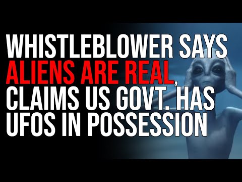 Whistleblower Says Aliens Are Real Claims Us Govt Has Ufos In Whistleblower Says Aliens Are Real Claims Us Govt Has Ufos In