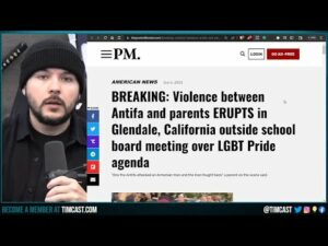 Antifa Attacks PARENTS Opposing Grooming In CA Schools, Dads Say ENOUGH To The Far Left CULT