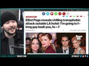 JUSSIE SMOLLETT 2.0, Elliot Page Tells INSANE Story About Attack In LA Coinciding With Book Release