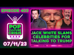 Pop Culture Crisis 403 - Jack White SLAMS Celebrities Talking to Trump, NEW Jonah Hill Accusations
