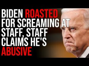 Biden ROASTED For Screaming At Staff, Staff Claims He's Abusive
