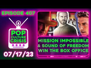 Pop Culture Crisis 407 - Cruise &amp; Caviezel Top the Box Office, Ron Perlman Threatens Studio Execs