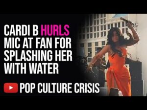 Cardi B Throws Mic at Fan That Splashed Her With Water on Stage