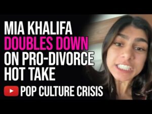 Mia Khalifa Receives UNALIVE THREATS For Pro Divorce Rant
