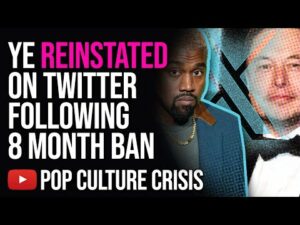 Ye REINSTATED to Twitter X Following 8 Month Ban For Antisemitic Posts