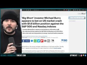 MARKET COLLAPSE May be Coming, Big Short Investor Makes $1.6 BILLION Bet Against US Economy