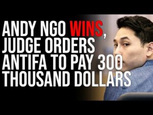 Andy Ngo WINS, Judge Orders Antifa To Pay 300 THOUSAND DOLLARS Over Milkshake Incident