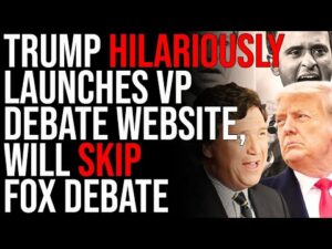 Trump Launches VP Debate Website, Will Skip Fox Debate For Exclusive Interview With Tucker Carlson