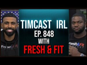 Timcast IRL - Trump's Mug Shot SPARKS OUTRAGE, Democrats FURIOUS THEY ARE SMILING w/Fresh &amp; Fit