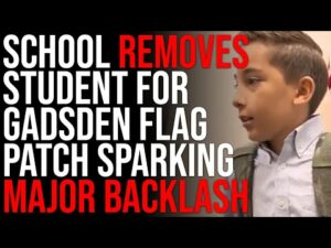 School REMOVES Student For Gadsden Flag Patch Sparking Major Backlash