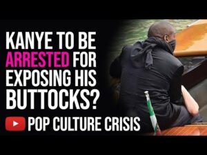 Italy Calls For Kanye's Arrest After Exposing His Buttocks in Public