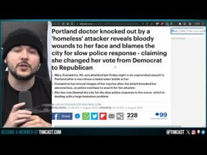 Women BRUTALLY Attacked In Portland SWITCHES To Republican, SLAMS Democrats For FAILURE