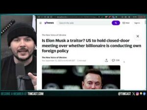 Democrats Accuse Elon Musk of TREASON For REFUSING To Allow Ukraine To Use Starlink FOR WAR