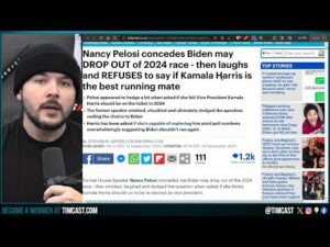 Biden WILL Drop Out Of 2024 Race, Pelosi Concedes He MAY DO IT, Democrat Media Calls Him TOO OLD