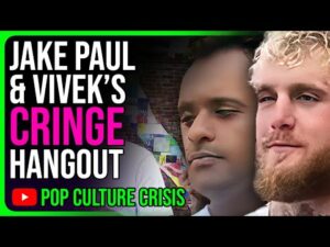 Jake Paul &amp; Vivek Ramaswamy Share CRINGE Hangout