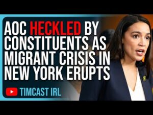 AOC Heckled By Constituents As Migrant Crisis In New York Erupts, Democrats Freak Out