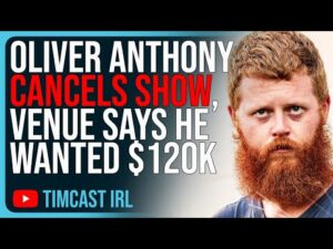 Oliver Anthony CANCELS Show, Venue Says He Wanted $120k